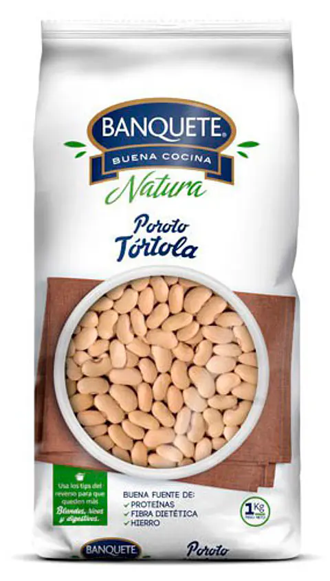 Porotos tortola el banquete