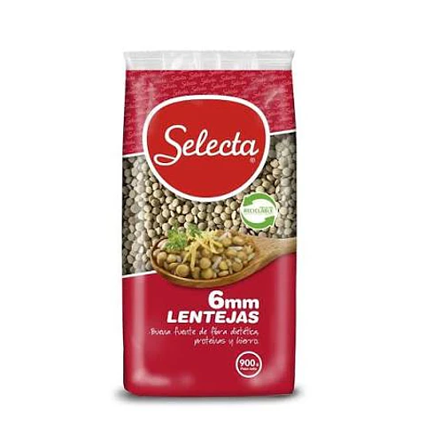 Lenteja selecta 6mm 