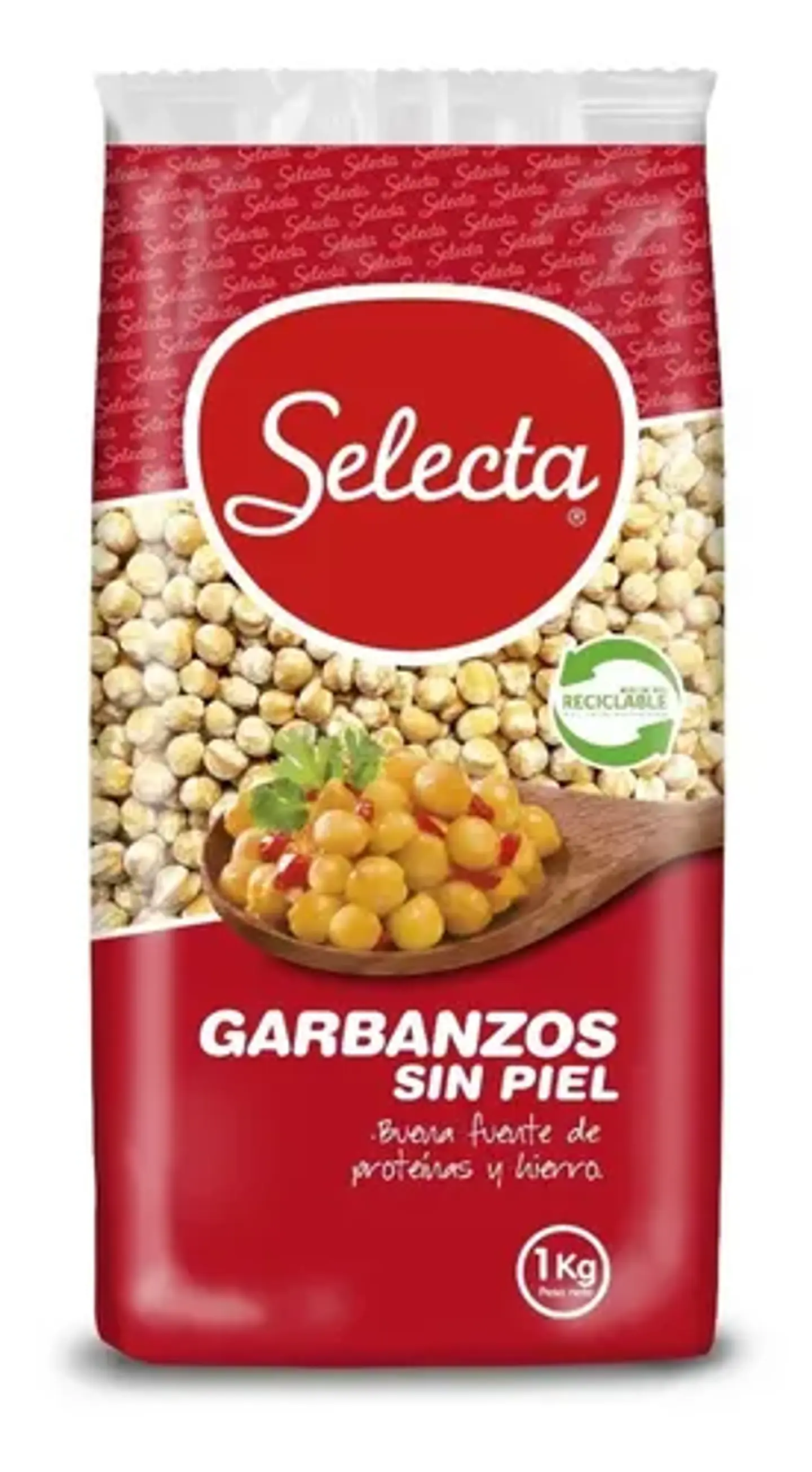 Garbanzos Selecta Sin Piel  1