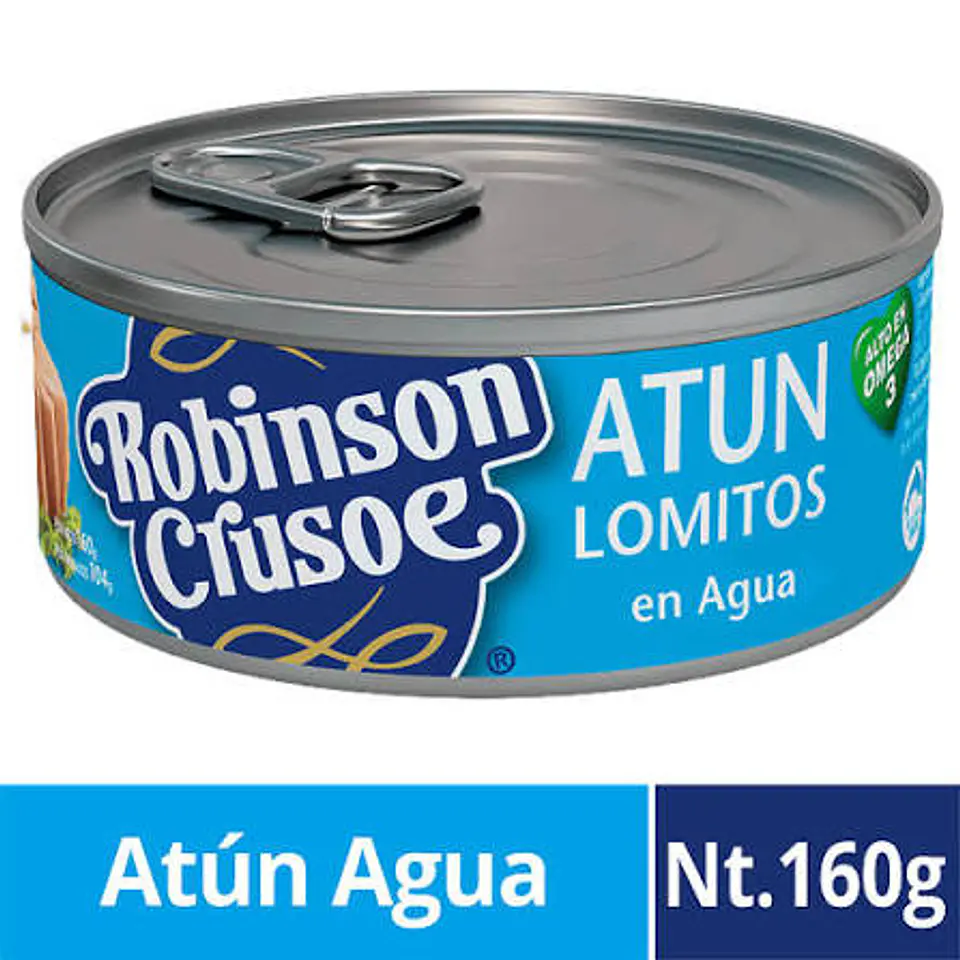 Atún Robinson crusoe Lomitos En Agua  1