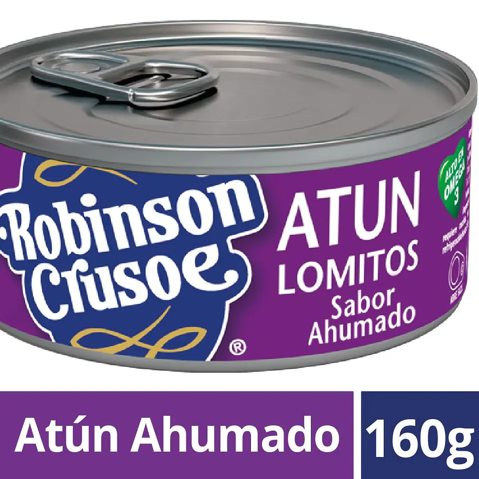 Atún robinson crusoe Lomitos ahumados  1