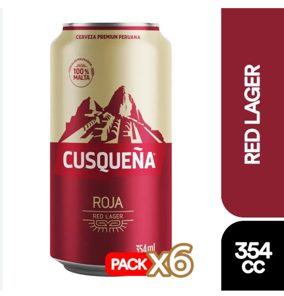 Cerveza red lager cusqueña  1