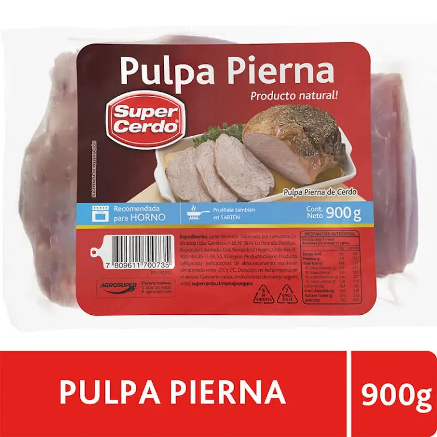 Pulpa pierna de cerdo  1