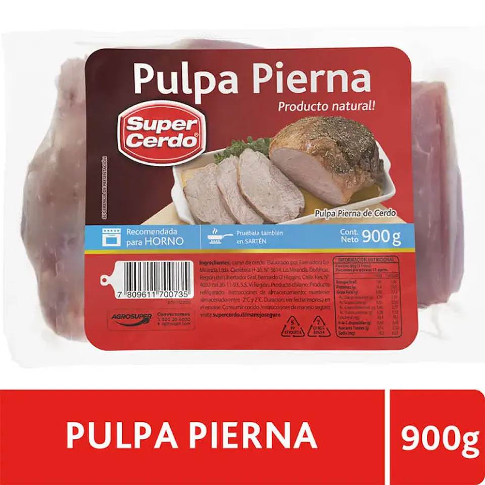 Pulpa pierna de cerdo  1
