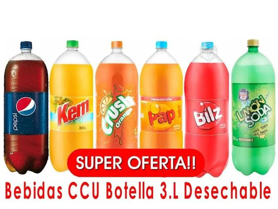 Bebida 3 litros CCU  1