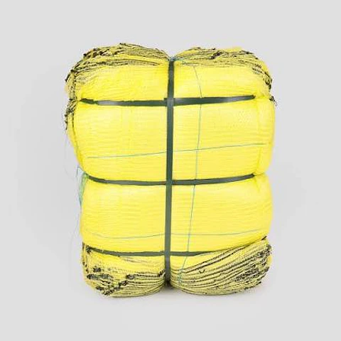 Bolsa de malla amarilla 18 kg - 100 unidades