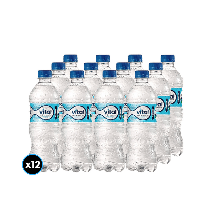 Cachantun agua vital x 12 unidades 600cc 1