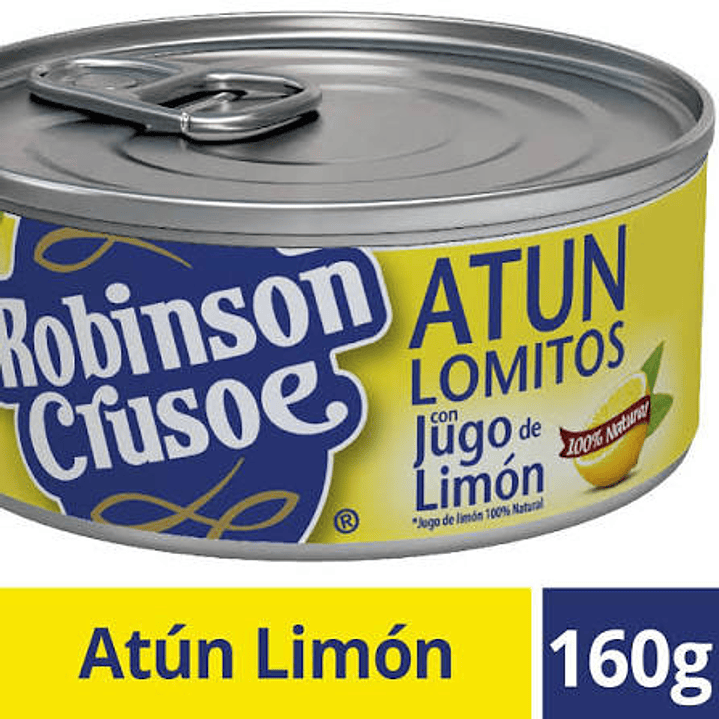 Atún lomito ROBINSON CRUSOE con jugo de limón  1
