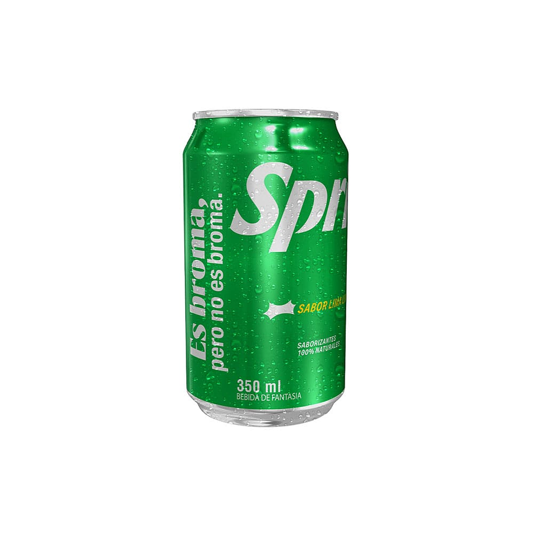 Pack bebida lata 350cc todos los sabores  6