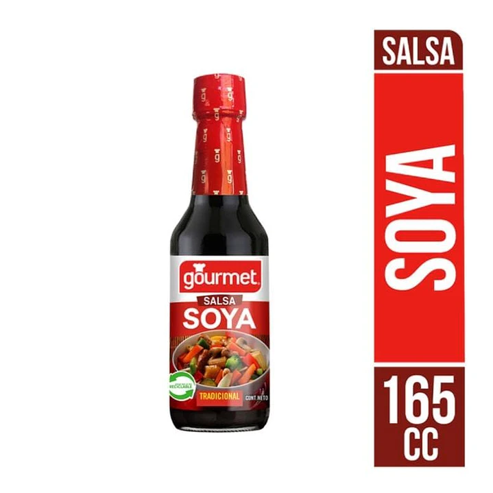 Salsa De Soya Gourmet Botella 165cc 1