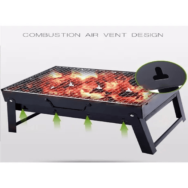 Mini Estufa Parrilla Parrillera Plegable  3