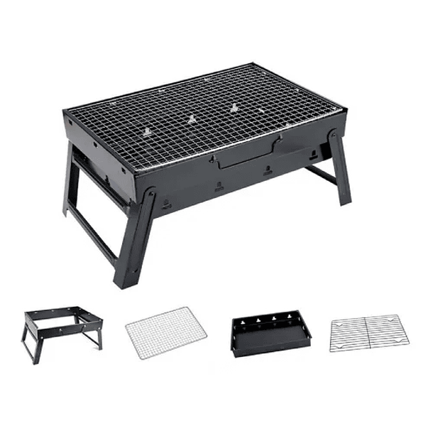 Mini Estufa Parrilla Parrillera Plegable  5