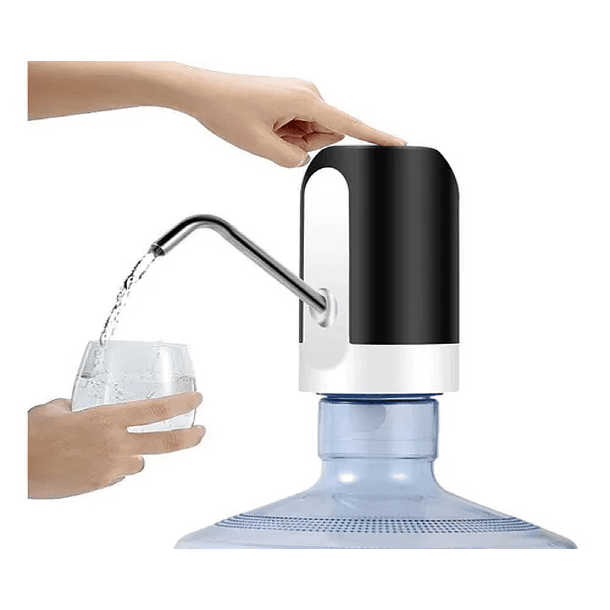Bomba Dispensador Agua Electronico Recargable Usb Botellon 4