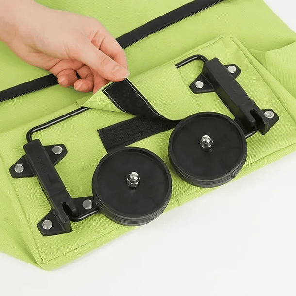 Bolsa Tipo Carrito Con Ruedas Para Compras Plegable  1