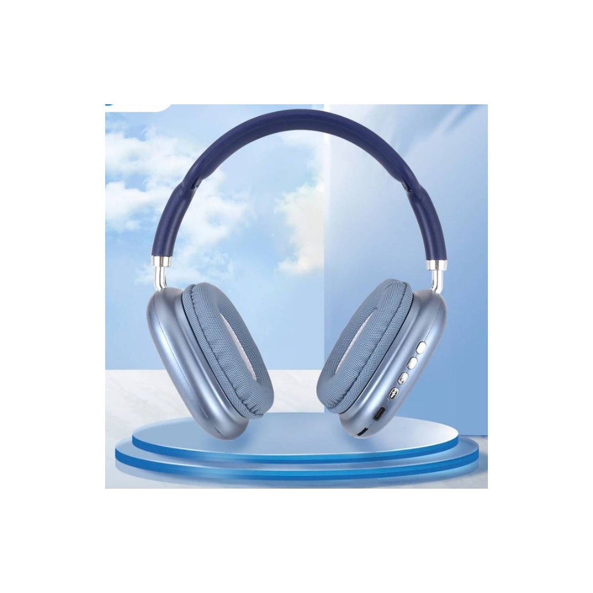 GENERICO Auriculares Inalámbricos Bluetooth P9 Plus Cancelación Ruido Rojo