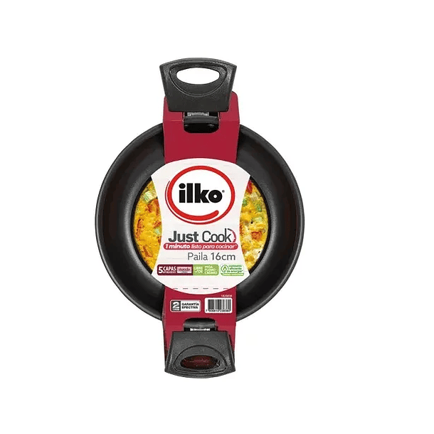 Sarten Paila De Huevo Antiadherente 16 Cm Ilko Justcook