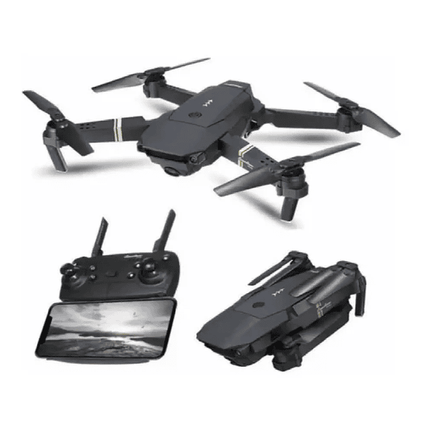 Dron 4k Ultra Hd Doble Cámara Control Remoto Wifi Plegable 4