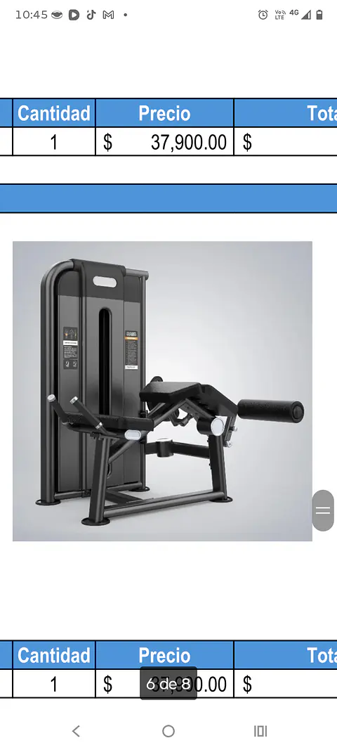 Máquina Femoral Acostado 