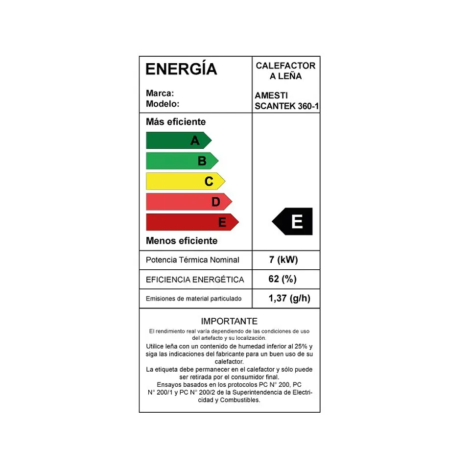 Estufa A Leña Scantek 360 Amesti 3