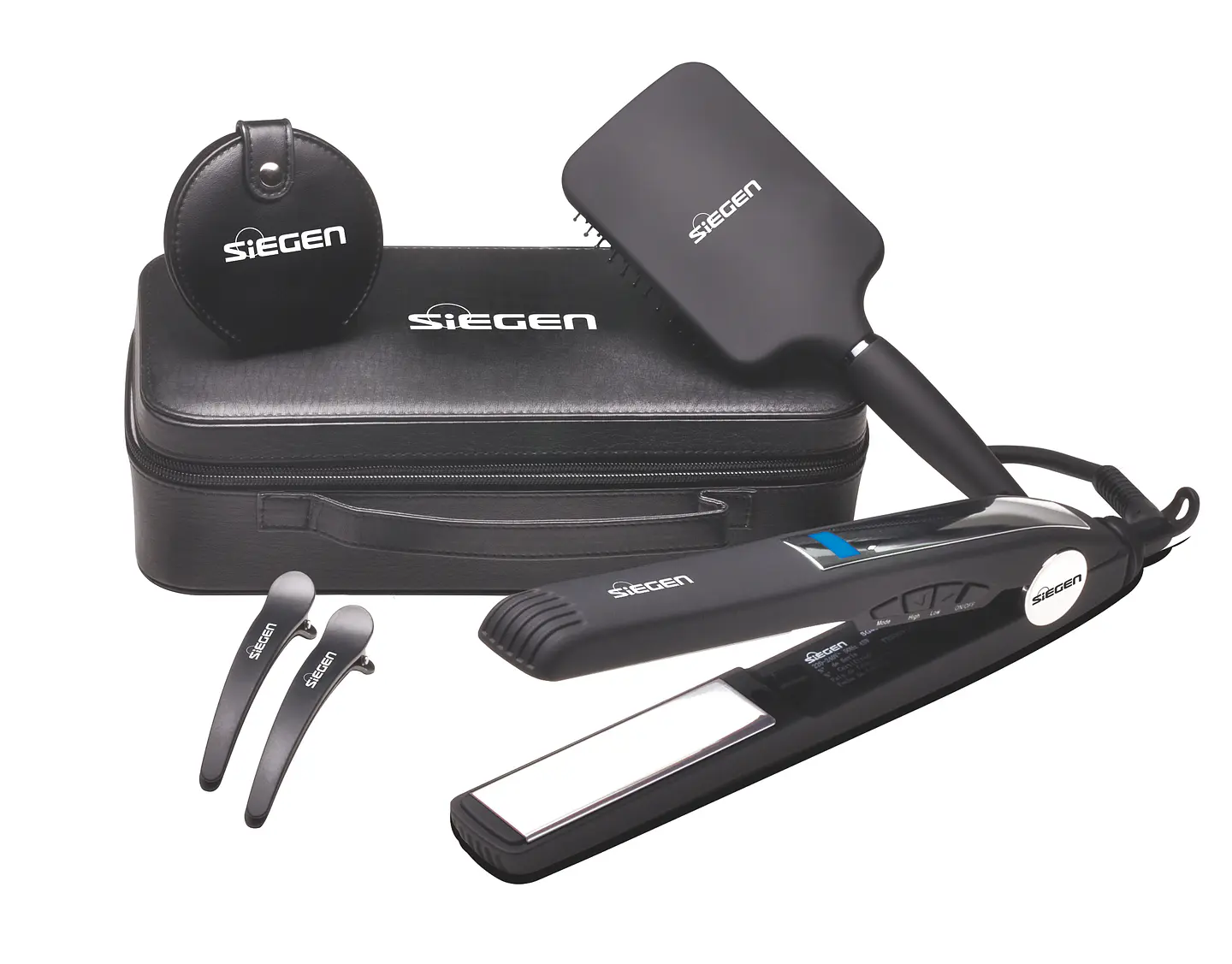 Alisador Titanio Negro Sg-4800 1