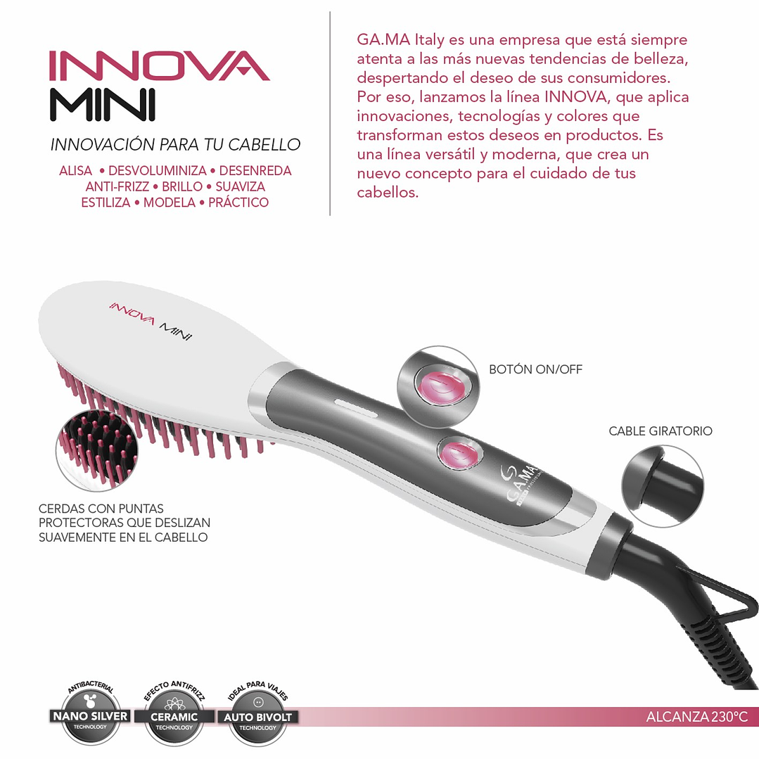 CEPILLO INNOVA HOTBRUSH MINI BVT 3