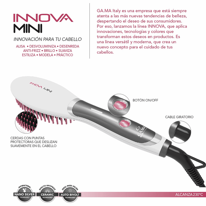 CEPILLO INNOVA HOTBRUSH MINI BVT 3