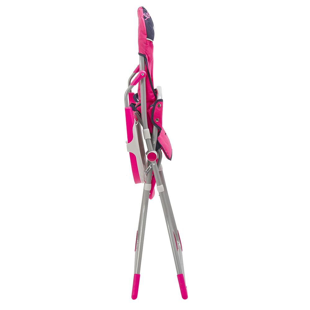 SILLA COMER PLEGABLE ROSADO BEBESIT K060