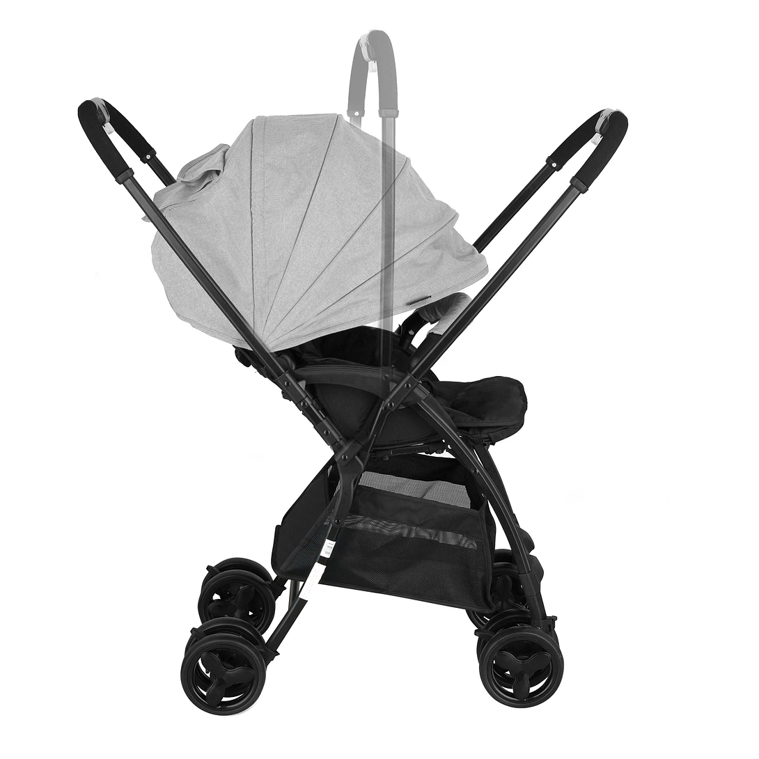 COCHE PASEO GRIS/LIVIANO BW-208G19 BABY WAY
