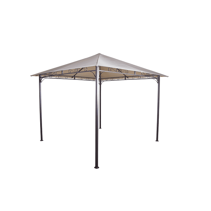 GAZEBO METAL 3x3  BEIGE YF-3136 2