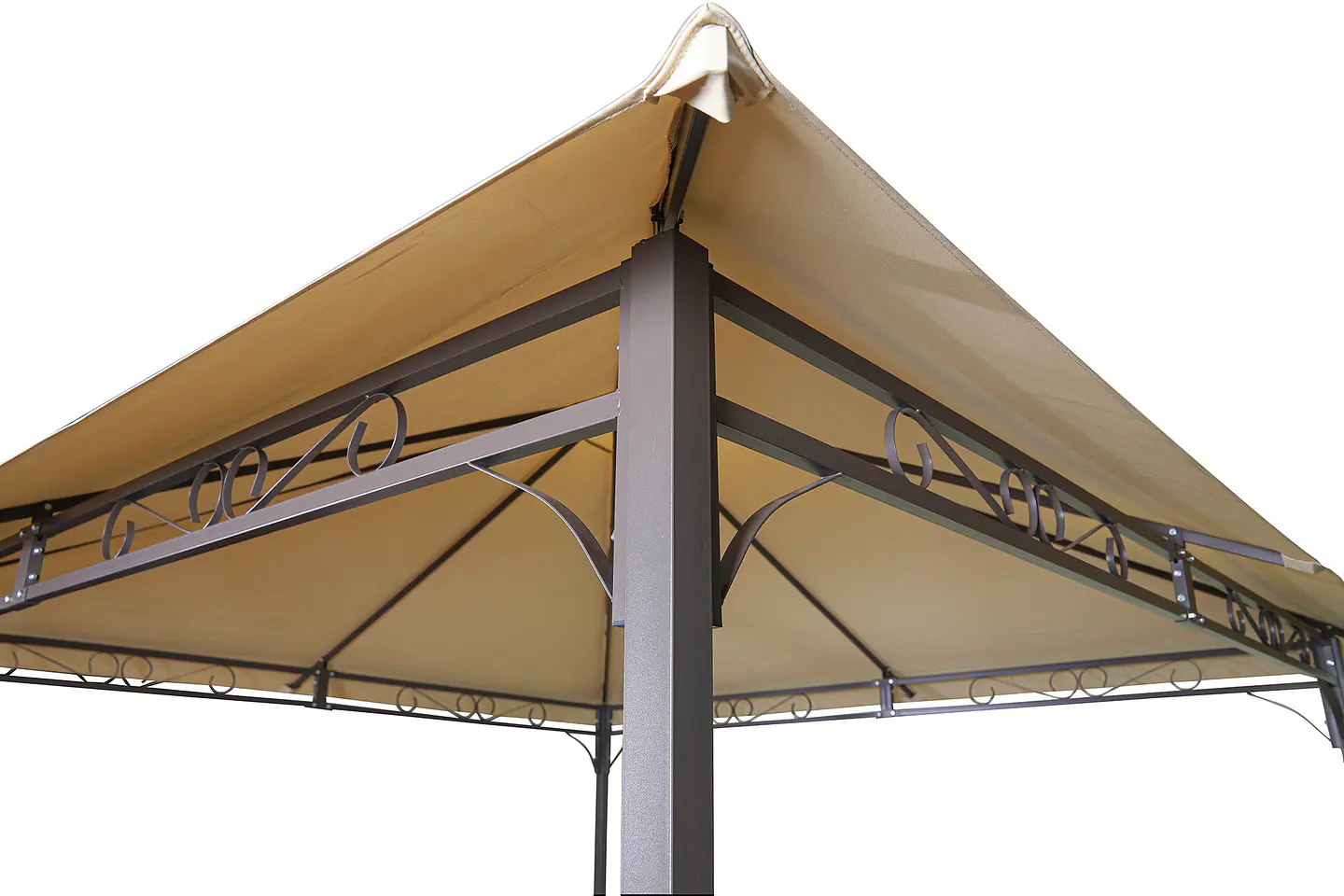 GAZEBO METAL 3x3  BEIGE YF-3136 3
