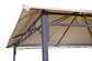 GAZEBO METAL 3x3  BEIGE YF-3136 - Miniatura 4