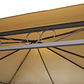 GAZEBO METAL 3x3  BEIGE YF-3136 - Miniatura 5