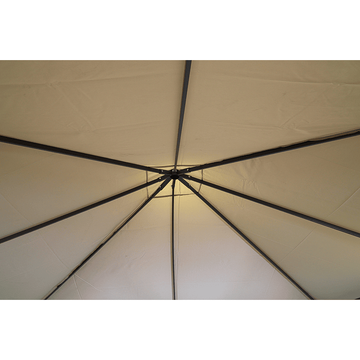 GAZEBO METAL 3x3  BEIGE YF-3136 6