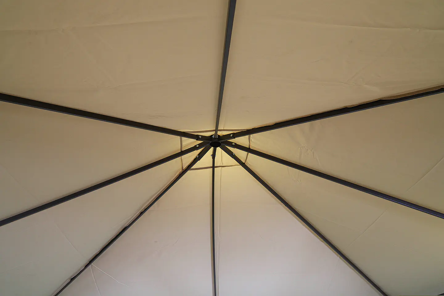 GAZEBO METAL 3x3  BEIGE YF-3136 6