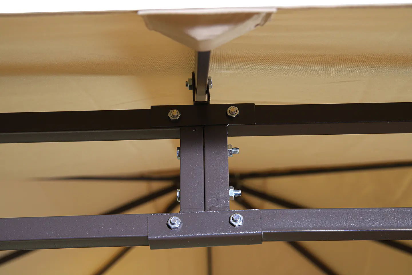 GAZEBO METAL 3x3  BEIGE YF-3136 8