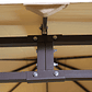 GAZEBO METAL 3x3  BEIGE YF-3136 - Miniatura 8