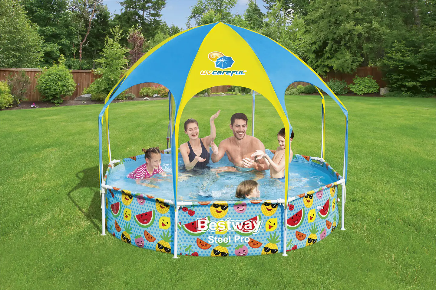 Piscina Con Cobertor 244X51Cm 56432 2