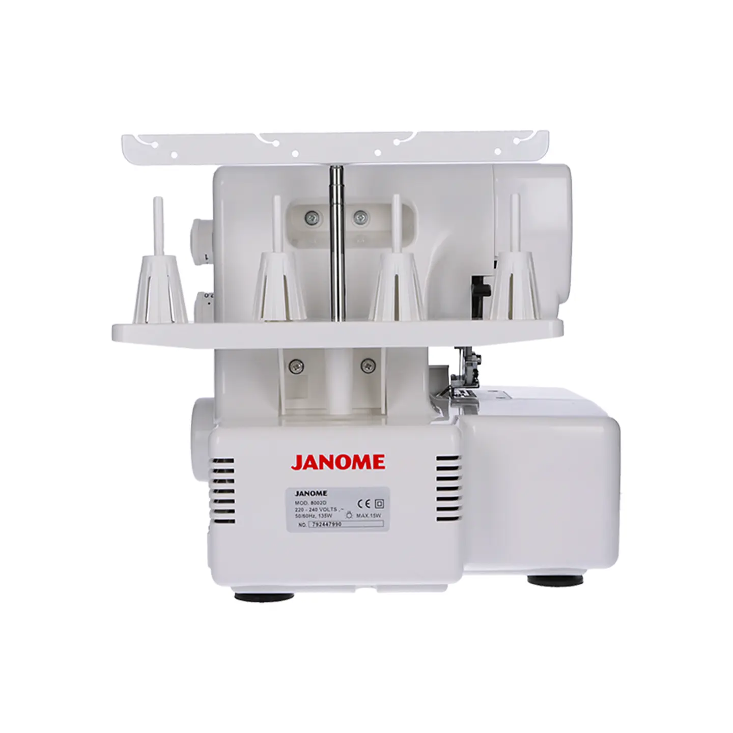 MAQUINA OVERLOCK 8002D JANOME 4