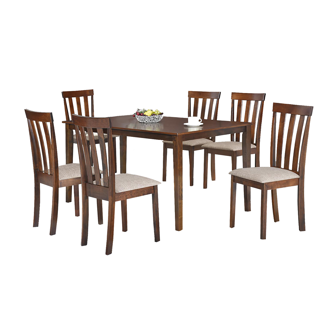 JUEGO DE COMEDOR 6 SILLAS SOHO M&H