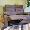 SOFA 2 CUERPOS RECLINABLE CAFE YB901 M&H