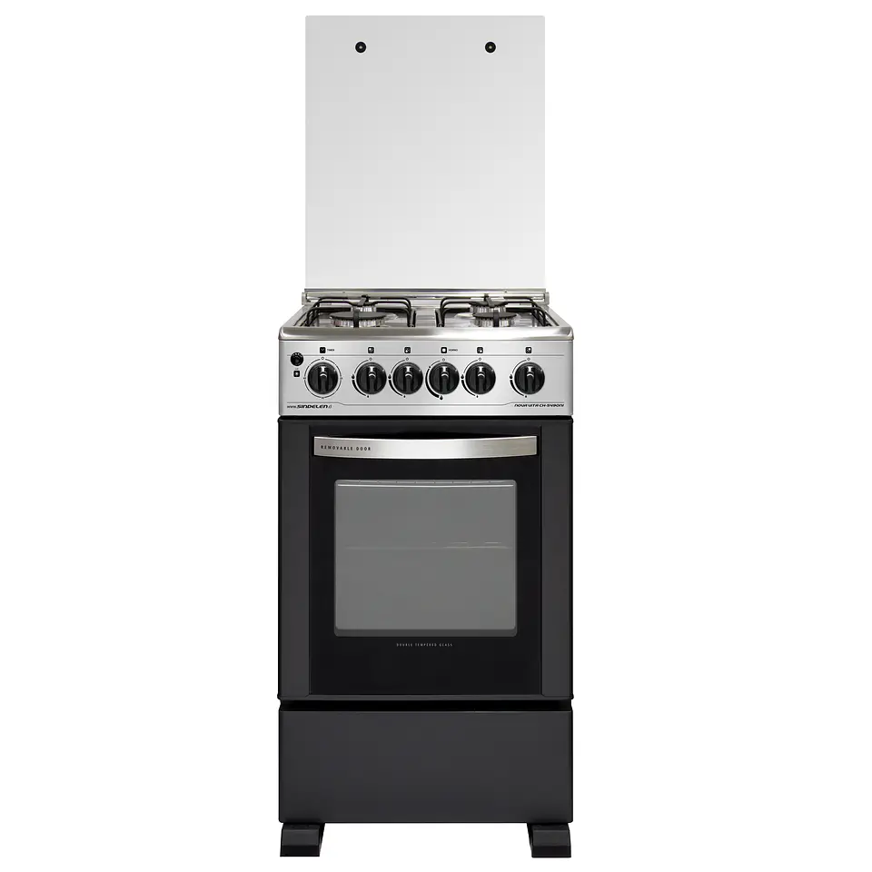Cocina A Gas 4 Quemadores Ch-5490Ni Sindelen 1