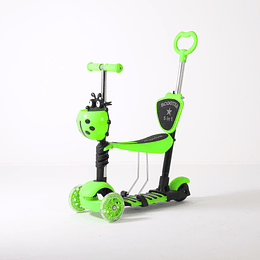 SCOOTER N VERDE C/LUZ YSP102037  0336PC M&H