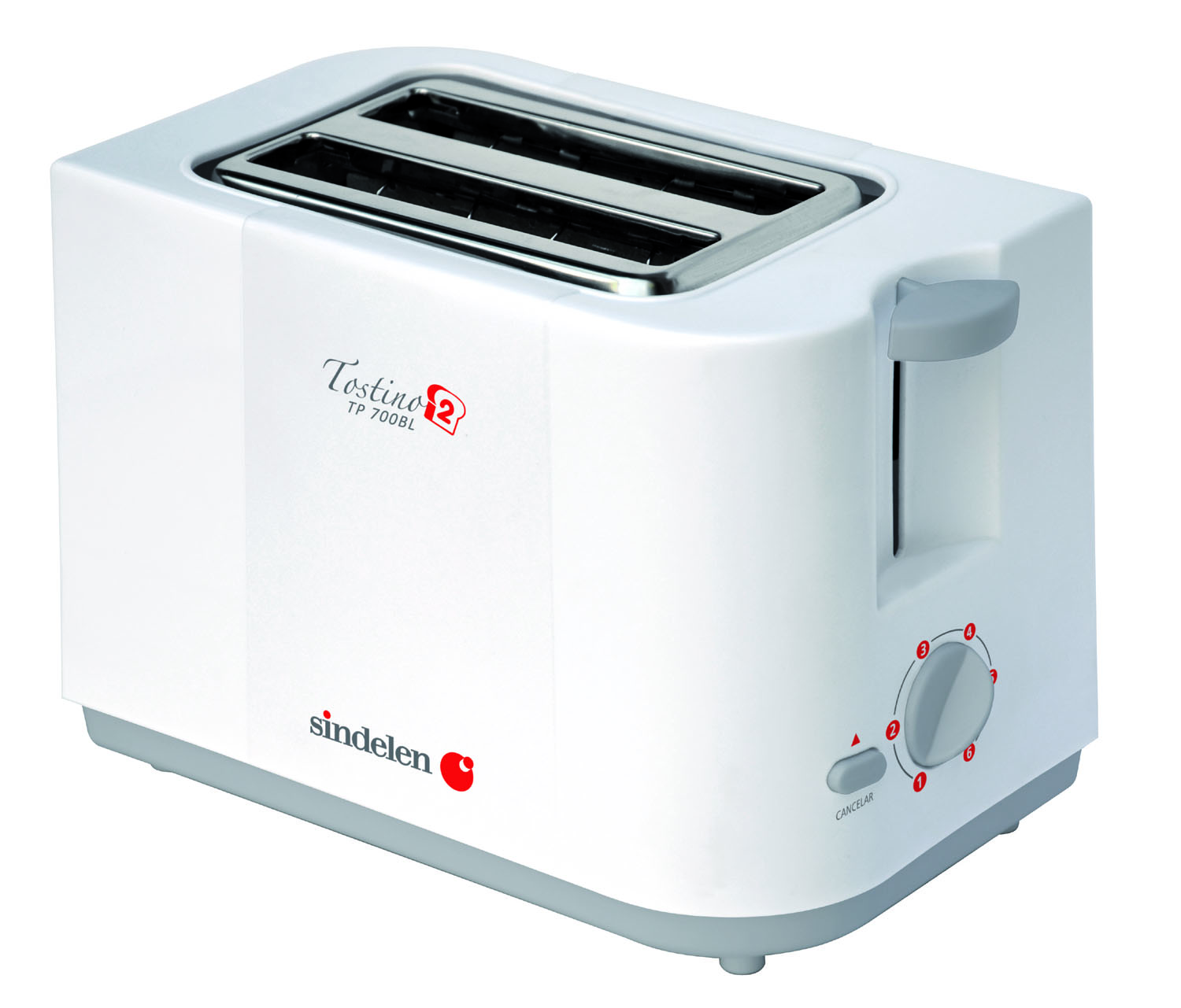 TOSTADOR DE PAN 2 PANES 700BL SINDELEN