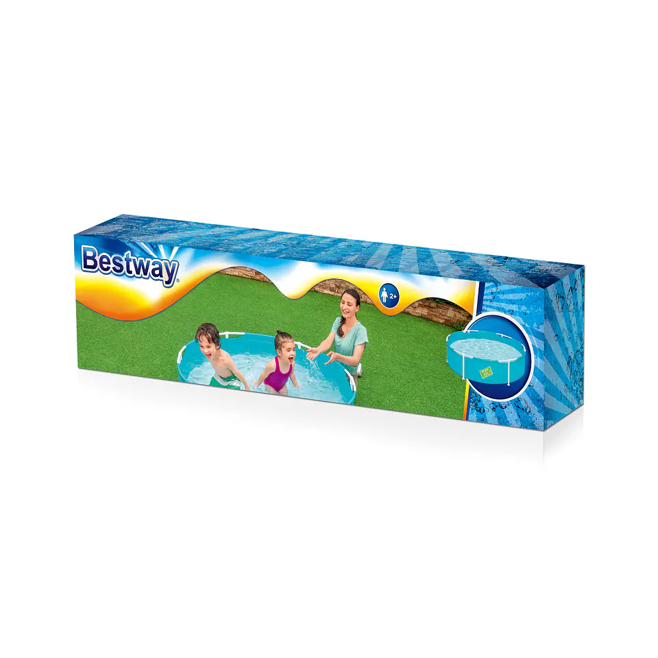 Piscina Estructural Redonda 1.52M X 38Cm Bestway 56283 5