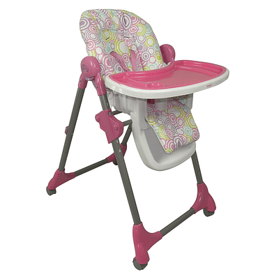 SILLA COMER ROSADA BEBESIT 1038