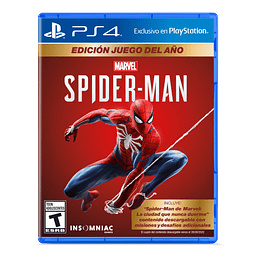 JUEGO PS4 SPIDERMAN SONY