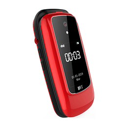 TELEFONO MOVIL SENIOR 3G ROJO PANTALLA S005SENIOR410R IRT