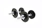 SET MANCUERNAS 15KG NEGRO YK-DB15B M&H - Miniatura 2