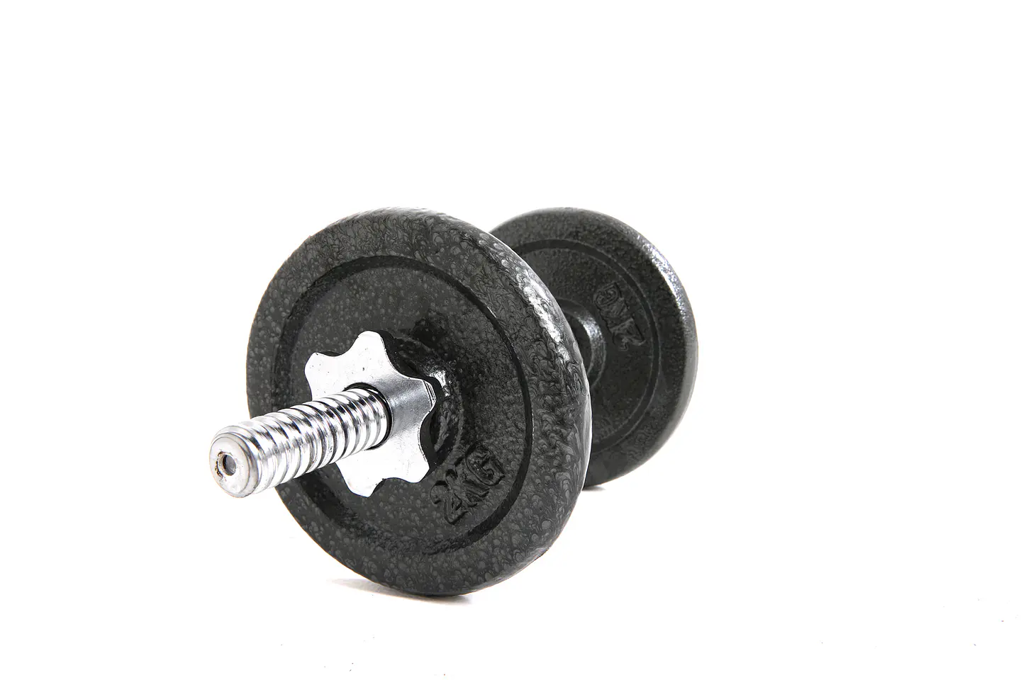 SET MANCUERNAS 15KG NEGRO YK-DB15B M&H 3