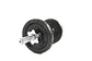 SET MANCUERNAS 15KG NEGRO YK-DB15B M&H - Miniatura 3